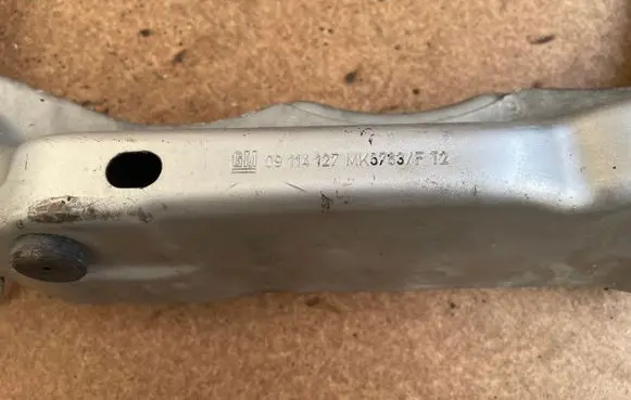 Opel Corsa C Side radiator support slam panel 09114127