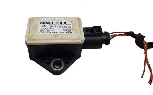 ESP acceleration yaw rate sensor