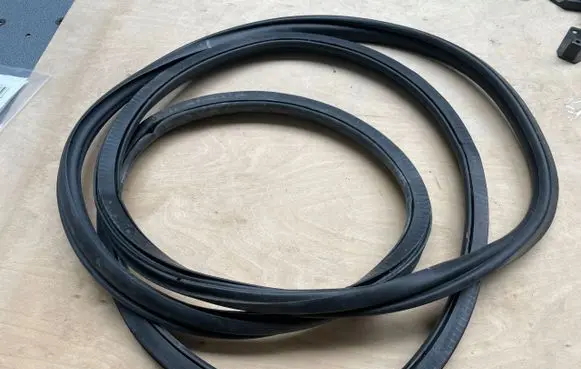 Volkswagen Crafter Rubber seal front door (on door) 7C0837911G