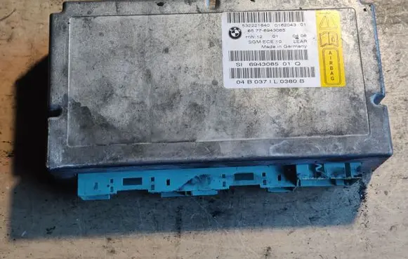 BMW 5 E60 E61 Airbag control unit/module 65776943085 6943085