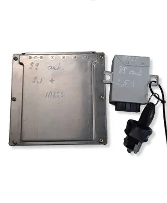 BMW 5 E39 Engine ECU kit and lock set 7789376 61356905666