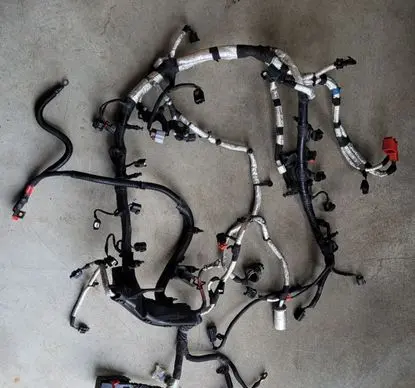 Engine installation wiring loom