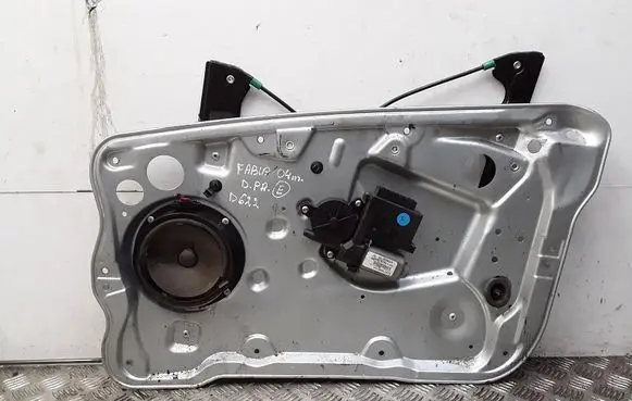 Skoda Fabia Mk1 (6Y) Rear door window regulator with motor 601959802A