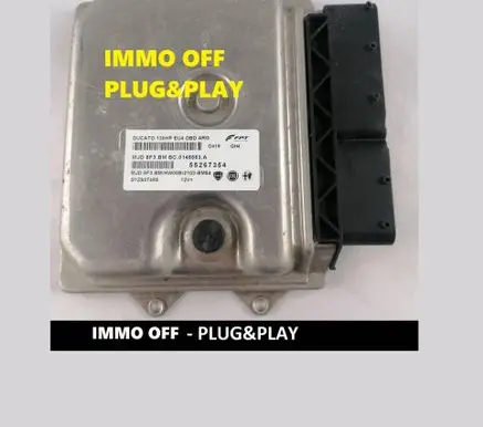 Fiat Ducato Engine control unit/module ECU 55267354 D1ZS3T48S