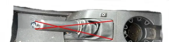 Opel Astra H Center console 