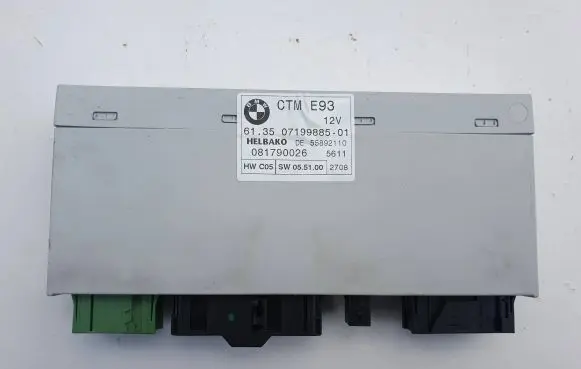 BMW 3 E92 E93 Sunroof control unit/module 7199885 07199885 55892110