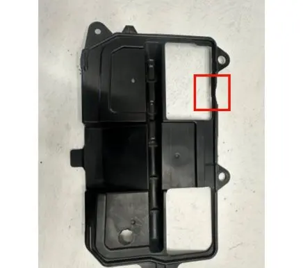 Mazda 2 Side radiator support slam panel D65153115 K3006 2345