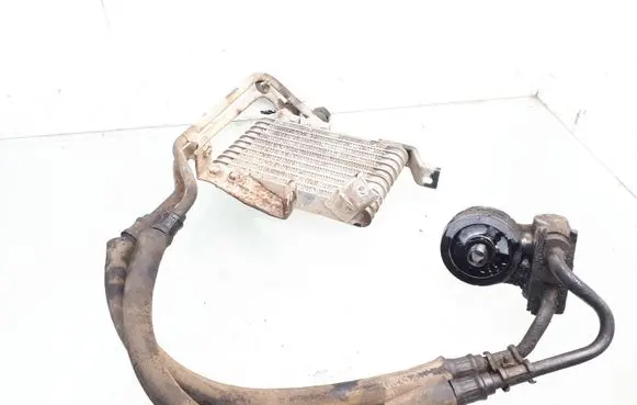Engine oil radiator