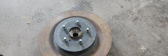 Toyota Highlander XU70 Rear brake disc