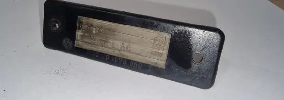 BMW 5 E34 Number plate light 63261378056