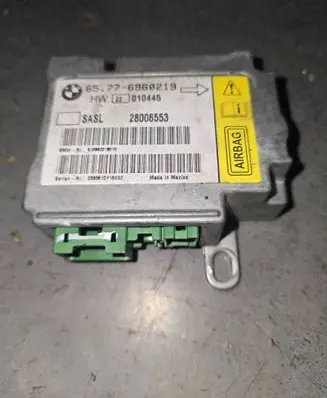 BMW 7 E65 E66 Airbag control unit/module 65776960219 28006553 6960219