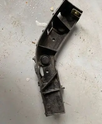 Citroen Berlingo Front bumper mounting bracket 9644734280