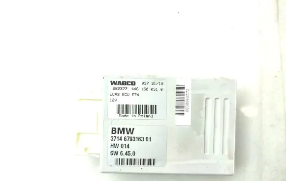 BMW X5 E70 Air suspension control unit module (rear) 6793163