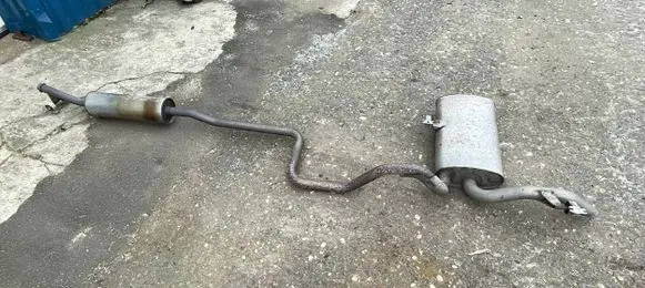 Peugeot 3008 II Muffler/silencer 9816059680 26595 9816059780