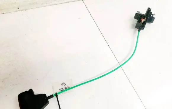 Peugeot 607 Seat back rest lock catch 