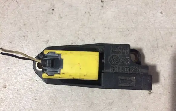 Airbag deployment crash/impact sensor