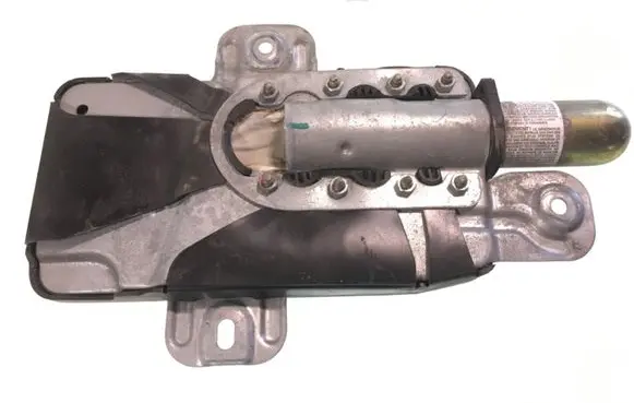 Front door airbag