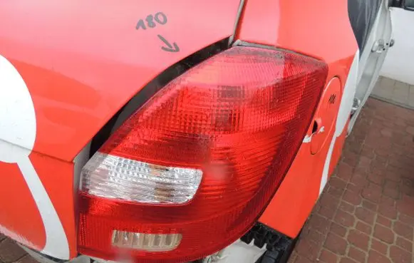 Skoda Fabia Mk2 (5J) Rear/tail lights
