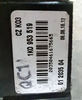 Volkswagen PASSAT B7 Wiper control stalk 1K0953519 20350461675665 01203504