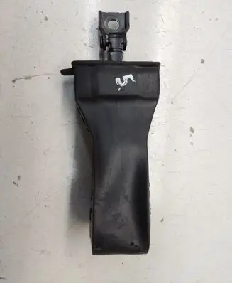 Front door check strap stopper