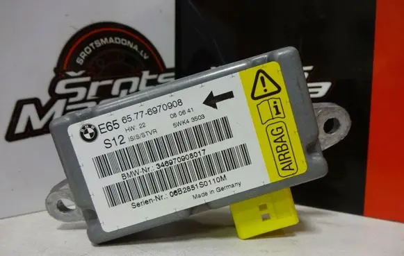 BMW 7 E65 E66 Airbag control unit/module 6970908