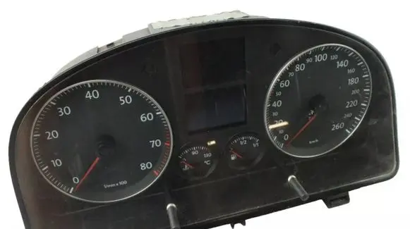 Volkswagen Touran I Speedometer (instrument cluster) 1T0920860B