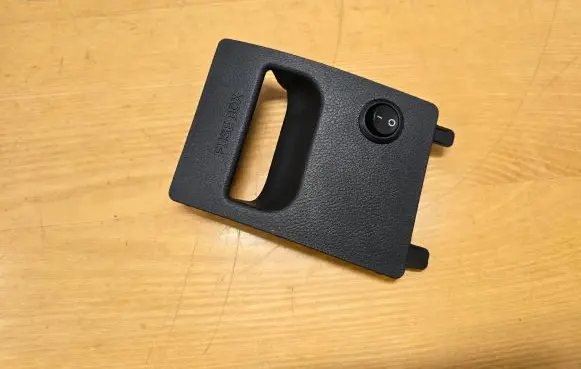 Mazda CX-7 Fuse box cover EH4455551 K3006
