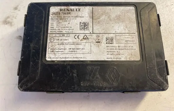 Renault Laguna III GPS navigation control unit/module 282757969R 51986137 10R0412841