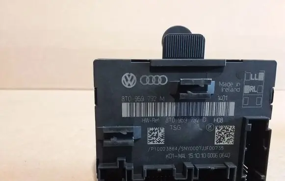 Audi A5 Sportback 8TA Door control unit/module 8T0959792M