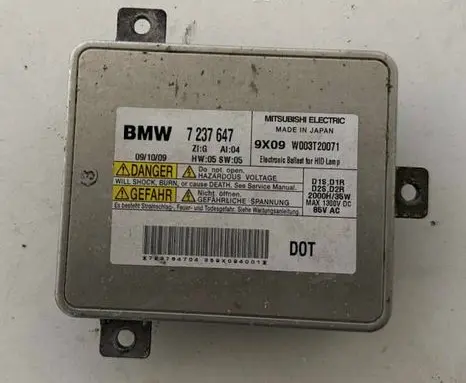 BMW 3 E90 E91 Headlight ballast module Xenon 7237647 W003T20071