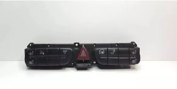 Mercedes-Benz C W203 Hazard light switch 2038215558