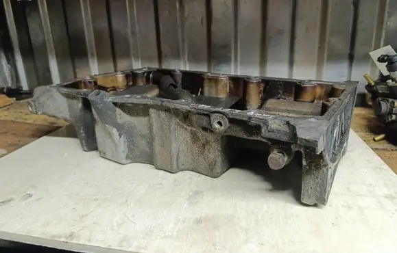 Opel Vectra C Oil sump 55558798
