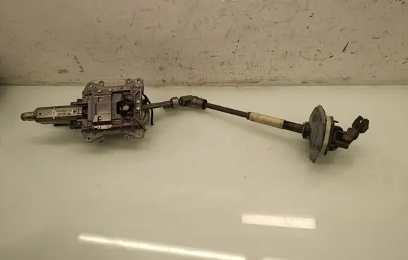 Steering wheel axle