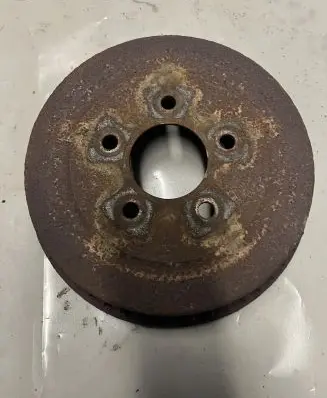 Chrysler Grand Voyager IV Drum brake (rear) 