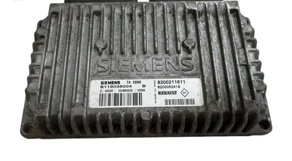 Renault Laguna II Engine control unit/module 8200211611 8200052418 S118038004
