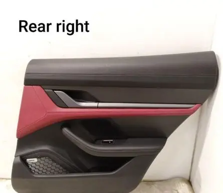 Porsche Taycan 9J1 Rear door card panel trim 9J1864604