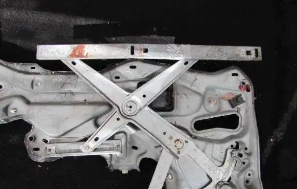 Renault Laguna I Sliding door window regulator with motor