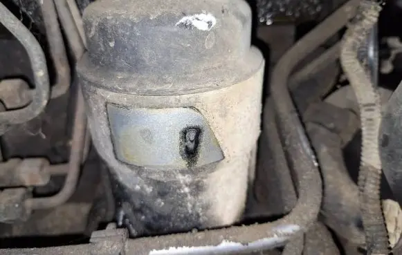 Opel Astra G Oil filter cover 