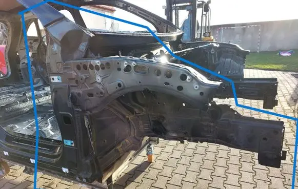 Mercedes-Benz EQA Front quarter panel 