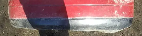 Audi A2 Rear bumper raudonas
