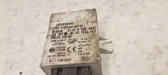 BMW 3 E46 Immobilizer control unit/module 61356905668 05393244