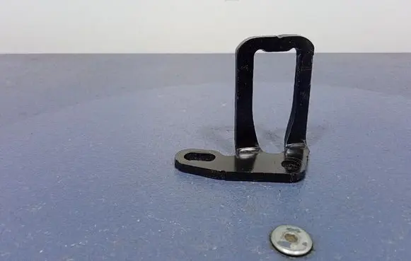 Front door hinge set