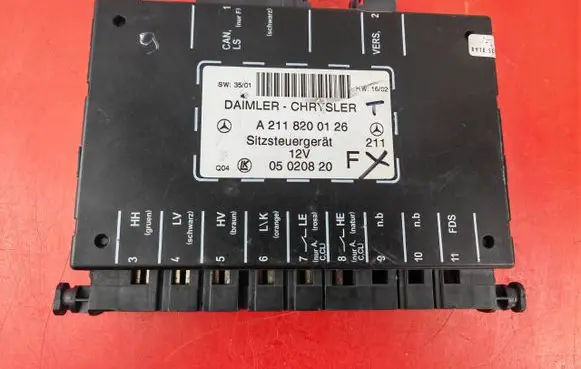 Mercedes-Benz C W203 Seat control module A2118200126