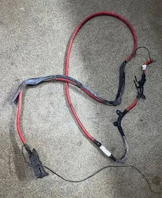 BMW 5 E60 E61 Positive cable (battery) 9297278