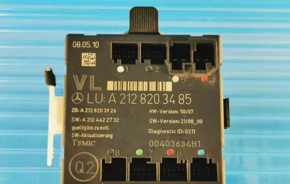 Mercedes-Benz E W212 Door control unit/module A2128203485
