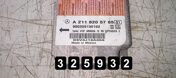 Mercedes-Benz E W211 Engine control unit/module A2118205785