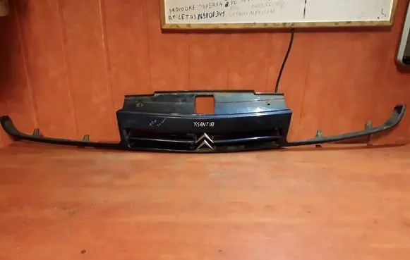 Citroen Xantia Front bumper upper radiator grill 9618919977