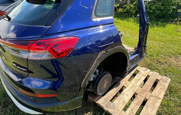 Audi Q4 Sportback e-tron Rear sill trim cover 