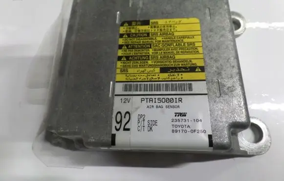 Toyota Corolla Verso AR10 Airbag control unit/module 891700F250VERSO