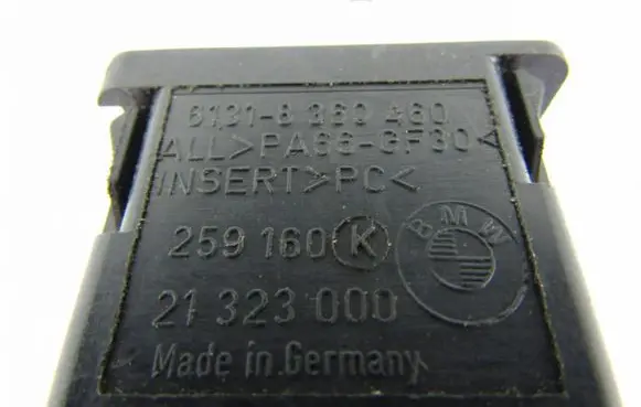 BMW 5 E39 Headlight level height control switch 61.318360460